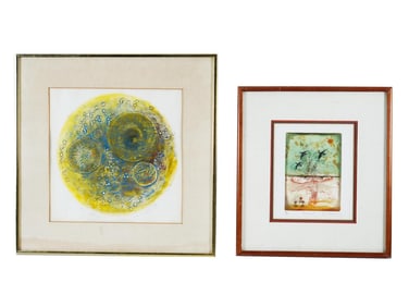VINTAGE ENGRAVINGS BY EVE MEDOFF AND RENE CARCAN