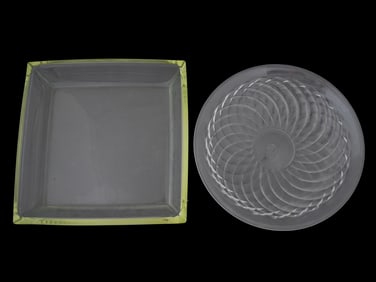 VINTAGE LENOX AND LEONARDO CRYSTAL GLASSWARE BOWLS