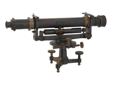 ANTIQUE SURVEYORS LEVEL BY LUTZ AND SCHULZ SURVEY SCOPE