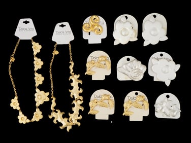 VINTAGE FRENCH DOLCE VITA COSTUME JEWELRY ITEMS