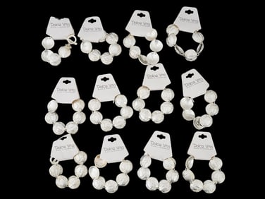 VINTAGE FRENCH DOLCE VITA COSTUME JEWELRY BRACELETS