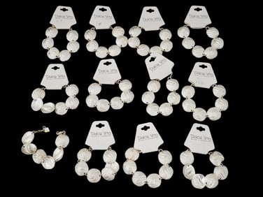LOT OF FRENCH DOLCE VITA COSTUME JEWELRY BRACELETS