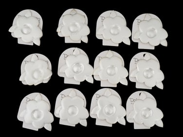 FRENCH DOLCE VITA COSTUME JEWELRY BROOCHES