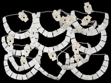 VINTAGE FRENCH DOLCE VITA COSTUME JEWELRY NECKLACES