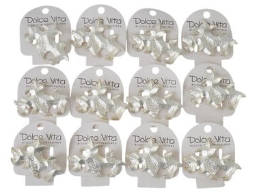 LOT OF FRENCH DOLCE VITA BROOCHES