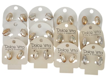 LOT OF FRENCH DOLCE VITA EARRINGS