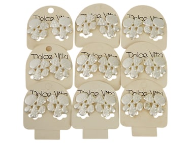 VINTAGE FRENCH DOLCE VITA COSTUME JEWELRY BROOCHES