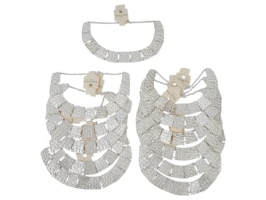LOT OF FRENCH DOLCE VITA BIB NECKLACES
