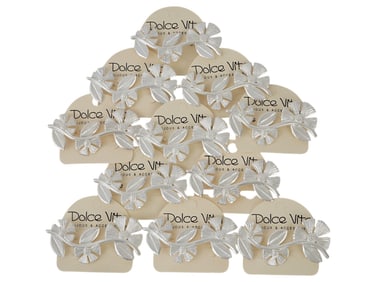 FRENCH DOLCE VITA COSTUME JEWELRY BROOCHES