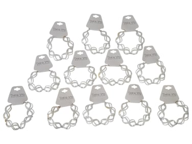 LOT OF FRENCH DOLCE VITA COSTUME JEWELRY BRACELETS