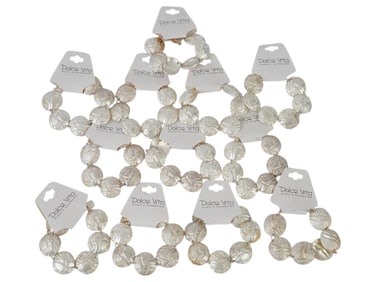LOT OF FRENCH DOLCE VITA COSTUME JEWELRY BRACELETS