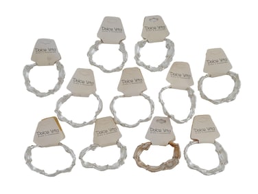 LOT OF FRENCH DOLCE VITA LINK BRACELETS