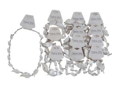 LOT OF FRENCH DOLCE VITA NECKLACES