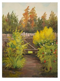 RUSSIAN UKRAINIAN OIL PAINTING BY FEDIR KONOVALYUK
