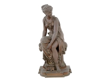 HENRI ETIENNE DUMAIGE FRENCH BRONZE SCULPTURE