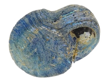 ANCIENT ROMAN GLASS MEDALLION PENDANT 300 TO 500 AD