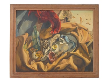 JOHN BRYANS AMERICAN STILL LIFE OIL PAINTING
