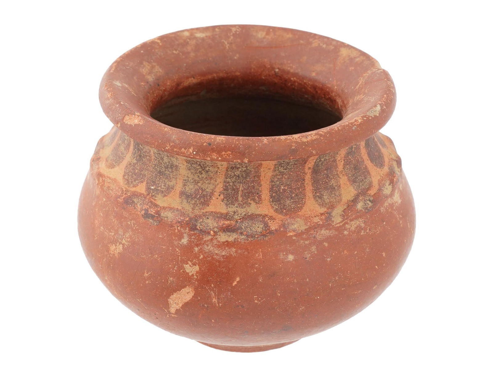 ANCIENT PRE COLUMBIAN TERRACOTTA VASE OR POT (1 of 7)