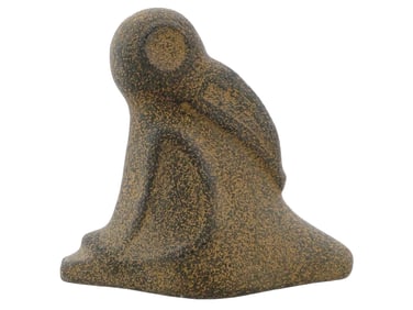 ANCIENT PRE COLUMBIAN HAND CARVED HARD STONE FIGURINE