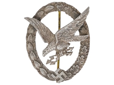 WWII GERMAN LUFTWAFFE RADIO OPERATOR AIR GUNNER BADGE