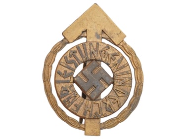 WWII NAZI GERMAN HITLER YOUTH LEADERS SPORTS BADGE