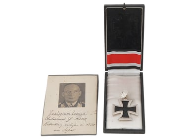 WWII GERMAN KNIGHTS CROSS OF THE IRON CROSS OAK LEAVES