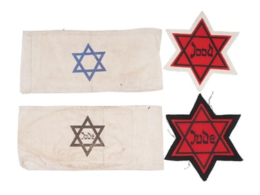 WWII STYLE HOLOCAUST CONCENTRATION CAMP ARMBANDS