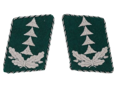 WWII GERMAN LUFTWAFFE OFFICIALS COLLAR TABS