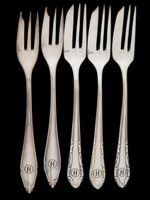 GERMAN WWII TYPE WAFFEN SS OFFICERS CANTEEN FORKS