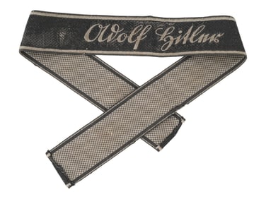 WWII GERMAN LEIBSTANDARTE SS ADOLF HITLER CUFFTITLE