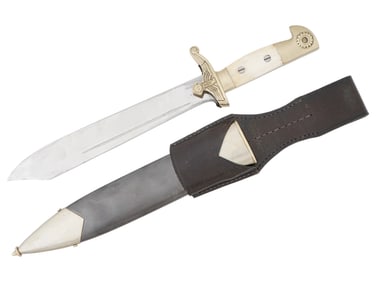 WWII NAZI GERMAN TENO ENLISTED DAGGER W SHEATH