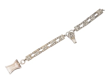 WWII MODEL NAZI GERMAN NSKK DAGGER CHAIN HANGERS
