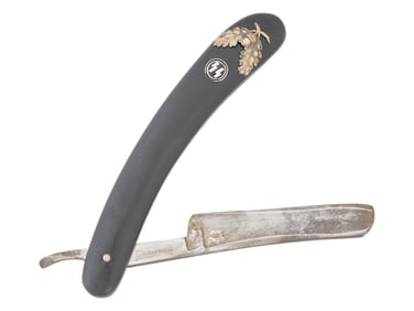 WWII MODEL NAZI GERMAN WAFFEN SS STRAIGHT SHAVING RAZOR