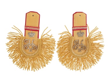 RUSSIAN IMPERIAL NAVY SENIOR OFFICER EPAULETTES