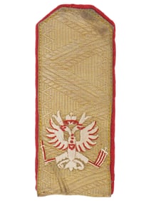 RUSSIAN IMPERIAL MILITARY SHOULDER BOARD