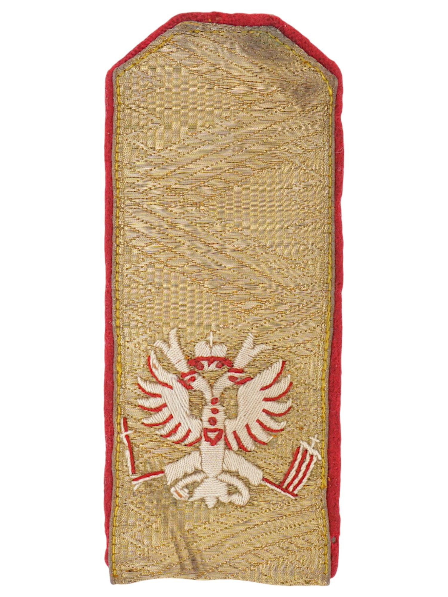 RUSSIAN IMPERIAL MILITARY SHOULDER BOARD (1 of 3)