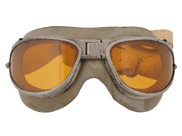 WWII AMERICAN USAC GOGGLE TYPE B 7 AIR FORCE GOGGLES