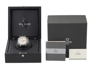 CLERC HYDROSCAPH CHRONOGRAPH WRISTWATCH IOB