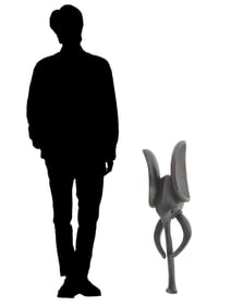 CENTRAL AFRICAN CAMEROON BAMILEKE ELEPHANT MASK