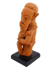 ANCIENT AFRICAN NIGERIA TERRACOTTA FIGURE NOK CULTURE