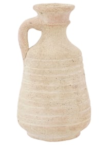 ANCIENT ROMAN TERRACOTTA JUG 100 TO 300 AD