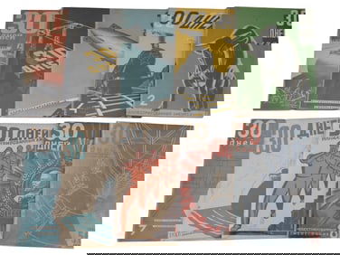 RARE 1931 THIRTY DAYS SOVIET MAGAZINE ISSUES SET