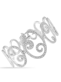 TOUS 18K  GOLD 3.25CT DIAMOND BRACELET