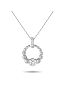 LB EXCLUSIVE 14K  GOLD 0.15CT DIAMOND NECKLACE