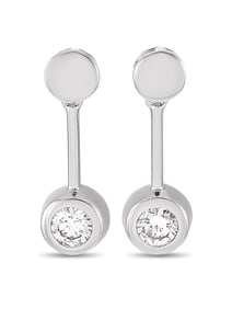 LB EXCLUSIVE 14K  GOLD 0.58 CT DIAMOND EARRINGS