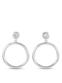 LB EXCLUSIVE 14K  GOLD 0.40 CT DIAMOND EARRINGS