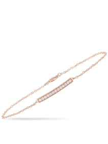 LB EXCLUSIVE 14K  GOLD 0.25 CT DIAMOND BRACELET