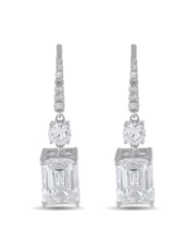 LB EXCLUSIVE 18K GOLD LAB-GROWN DIAMOND DROP EARRINGS