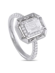 LB EXCLUSIVE 18K  GOLD 1.27CT DIAMOND RING