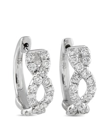 LB EXCLUSIVE 18K  GOLD 0.67CT DIAMOND EARRINGS